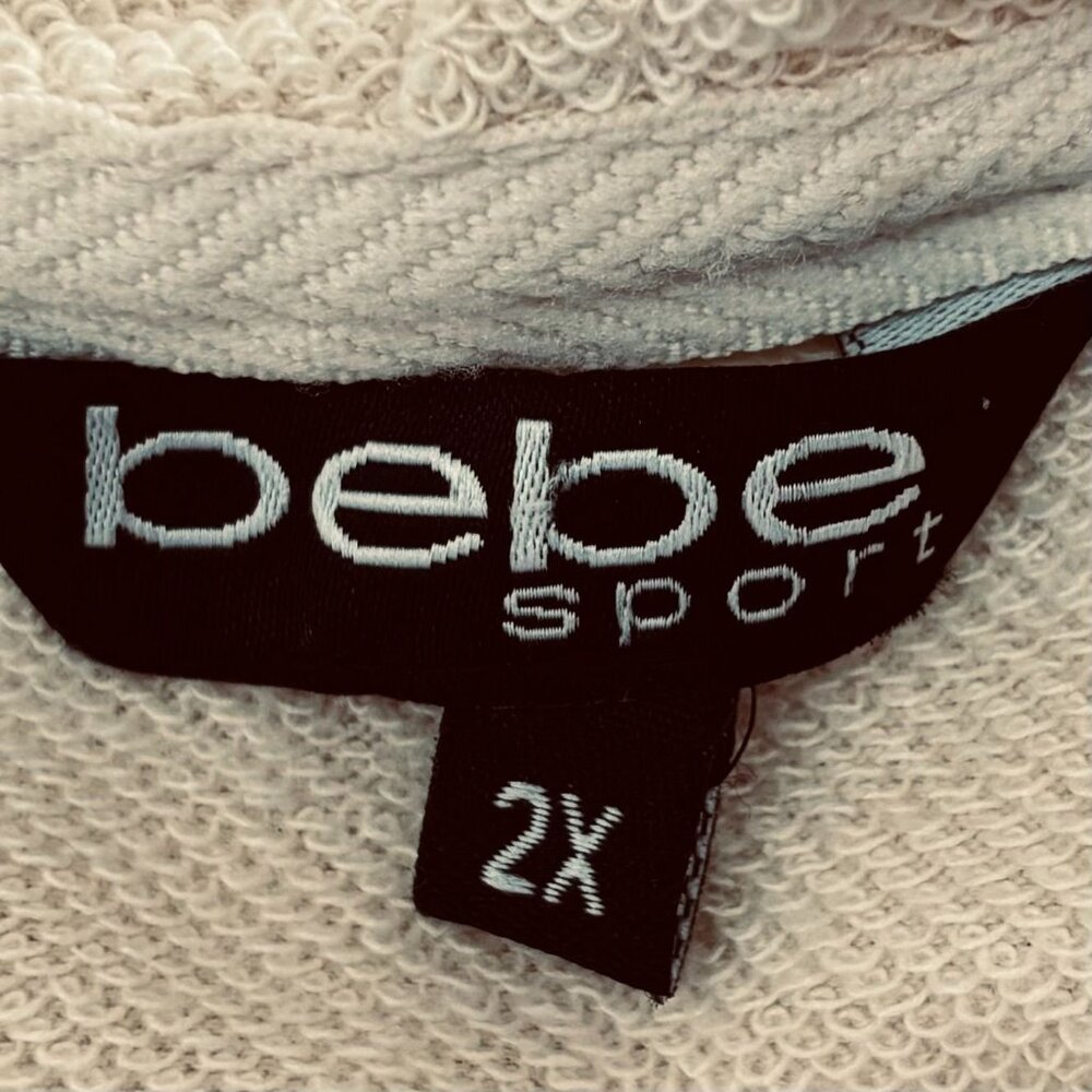 Bebe Sport‎ Full Zip Hoodie - Yellow - Size 2X - Picture 8 of 12